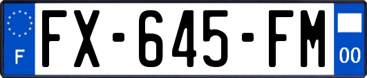 FX-645-FM