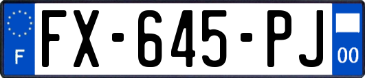 FX-645-PJ