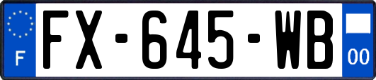FX-645-WB