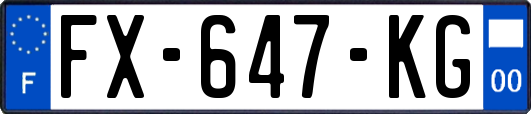 FX-647-KG