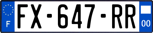 FX-647-RR