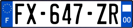 FX-647-ZR