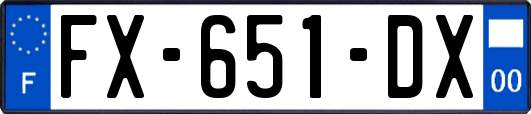 FX-651-DX