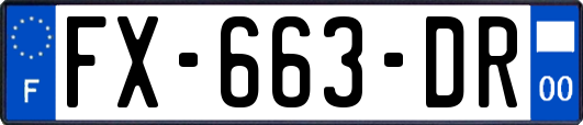 FX-663-DR