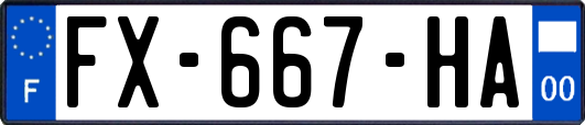 FX-667-HA