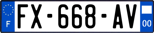 FX-668-AV