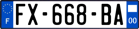 FX-668-BA