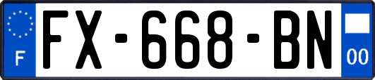 FX-668-BN