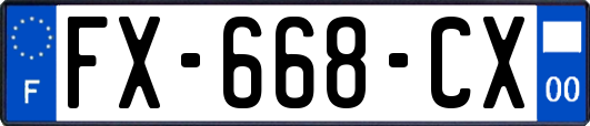FX-668-CX