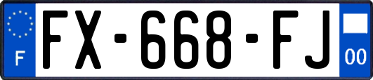 FX-668-FJ