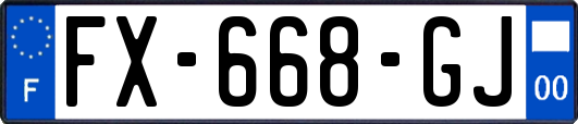 FX-668-GJ