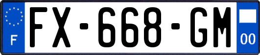 FX-668-GM