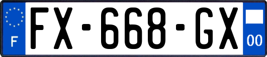 FX-668-GX