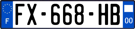 FX-668-HB
