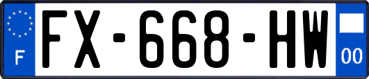 FX-668-HW