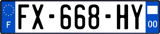 FX-668-HY