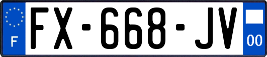 FX-668-JV