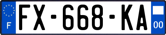 FX-668-KA