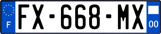 FX-668-MX