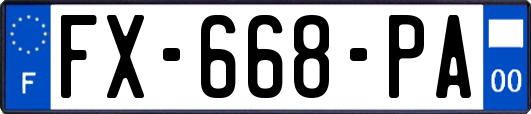 FX-668-PA