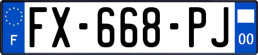 FX-668-PJ