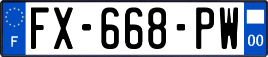 FX-668-PW