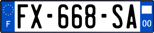 FX-668-SA