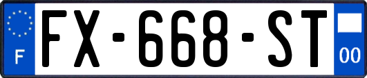 FX-668-ST