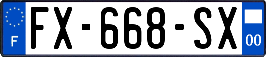 FX-668-SX
