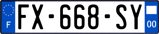 FX-668-SY