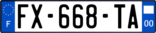 FX-668-TA