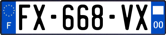 FX-668-VX