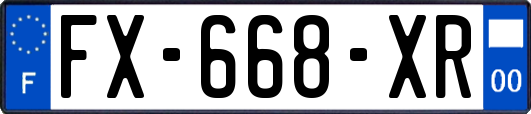 FX-668-XR