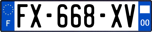 FX-668-XV
