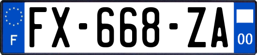 FX-668-ZA