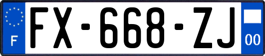 FX-668-ZJ