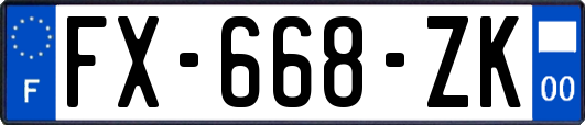 FX-668-ZK