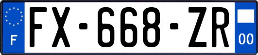 FX-668-ZR