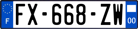 FX-668-ZW