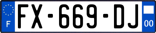 FX-669-DJ