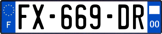 FX-669-DR