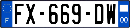 FX-669-DW
