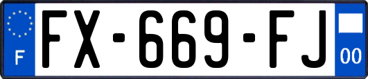 FX-669-FJ