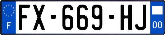 FX-669-HJ