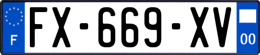 FX-669-XV