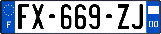 FX-669-ZJ
