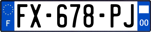 FX-678-PJ