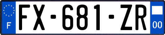 FX-681-ZR