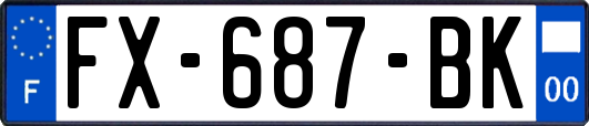 FX-687-BK