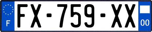 FX-759-XX